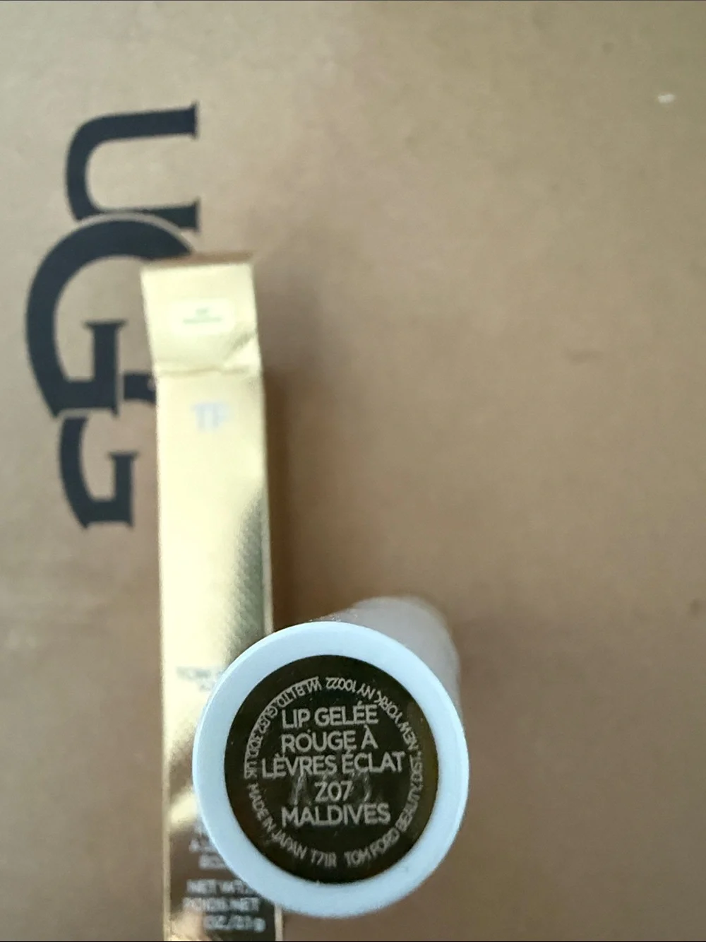 Tom Ford Lip Gelée Rouge — Deep Pink Core with Berry Rim